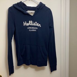 Hollister Blue Sweater Women Size Large
